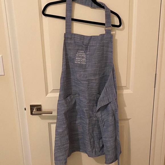 Blue Kitchen Apron - Picture 2 of 8